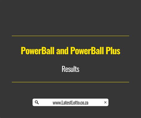 sa powerball results history 2019|PowerBall Plus Results for 2019 .